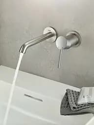 Змішувач для умивальника на два отвори M-Size Grohe Essence 29192DC1 Хром матовий - мініатюра 2