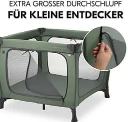 Дитячий манеж Hauck Sleep N Play SQ Dark Green - мініатюра 8