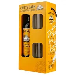 Набір: Віскі Cutty Sark, 40%, 0,7 л + 2 склянки - мініатюра 2