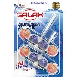 Туалетний блок для унітазу Galax Океанська свіжість 110 г (2 шт. х 55 г)