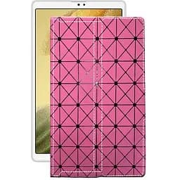 Чохол StatusCASE з екошкіри для планшету Samsung Galaxy Tab A7 lite (T220) Рожевий ромб