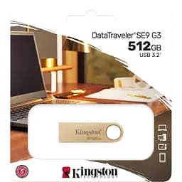 Флеш-накопичувач USB3.2 512GB Kingston DataTraveler SE9 G3 (DTSE9G3/512GB) - мініатюра 3