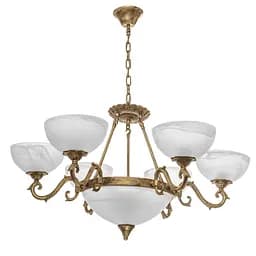 Люстра подвесная Brille классическая E27 60W BZ (BKL-493S/9)