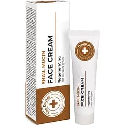 Крем для обличчя Домашний Доктор з муцином равлики відновлюючий 30 мл