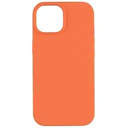 Чохол Space Silicone Case Full Size AA Apple iPhone 15 Orange