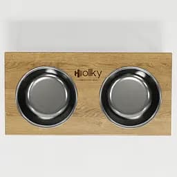 Hollky Base XL20 — миски на підставці для великих собак (2 × 1,8 л) - мініатюра 7