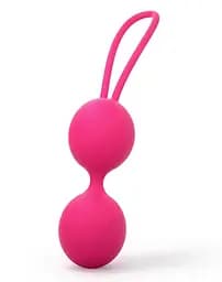 Вагинальные шарики Dorcel Dual Balls, 15.6 см, розовый