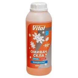 Омивач скла зимовий концентрат VITOL "-80" Orange 1л