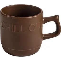 Чашка Limited Edition Chillout 240 мл коричневая (YF6034-2)
