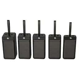 Універсальна мобільна батарея XO PR159 Fast-charging with light PD20W/QC22.5W 60 000 mAh Чорний - мініатюра 5