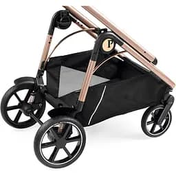 Коляска 2 в 1 Peg-Perego Veloce Mon Amour Belvedere з підставкою до люльки рожеве золото - мініатюра 8