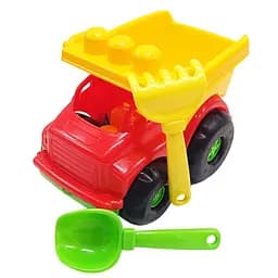 Дитячий пісочний набір "Самосвал Тотоша №1" Colorplast 0169 Червоно-жовтий