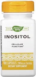 Вітаміни та мінерали Nature's Way Inositol 500 mg, 100 капсул