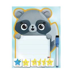 Магнитная доска "Енот" с маркером Vladi Toys VT3601-20 укр