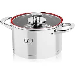Каструля Krauff Prime Chef зі скляною кришкою 4.7 л 22 см (26-238-070) - мініатюра 2