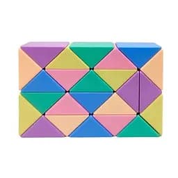 Головоломка цветная магическая Змейка Bambi PL-0610-07, 24 звена