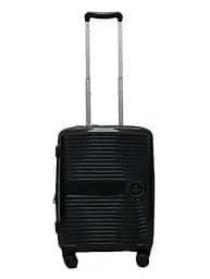 Валіза маленька S поліпропілен Airtex 223 58×40×22см 38л Чорний - мініатюра 1