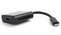 Переходник Cablexpert USB3.1 Type C - HDMI, 0,15 м, Black (A-CM-HDMIF-01)