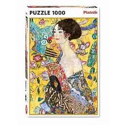 Пазл Piatnik Дама з віялом Клімт 1000 ел. (PT-552748)