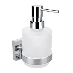 Дозатор для рідкого мила Bemeta Beta настінний скло Міні 200 мл 132109102, Білий