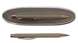 Ручка кулькова подарункова A-PLUS, синє чорнило, металевий корпус, у пластиковому футлярі, A-920(947)