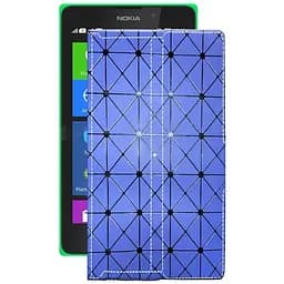 Чохол StatusCASE з екошкіри для планшету Nokia XL Синій ромб