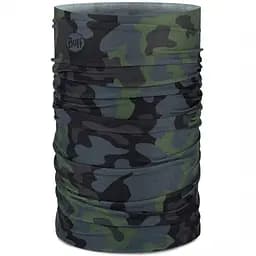 Повязка на шею Buff Coolnet UV Enob Steel Серый-Зеленый