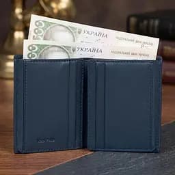 Портмоне Tony Perotti з натуральної шкіри Cortina 5088 navy (90220) Темно-синє - мініатюра 2