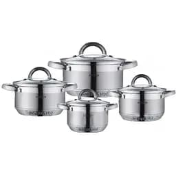 Набір каструль з кришками Bohmann BH-0716, 8 предметів