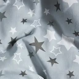 Підковдра Moon&Star Бязь Gold Люкс Silver Stars King Size 220x240 см - мініатюра 5