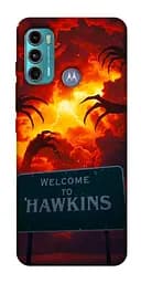 Чохол Demsky Welcome to hawkins для Motorola Moto G60