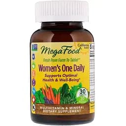 Мультивітаміни для жінок MegaFood Daily California Blend 30 таблеток