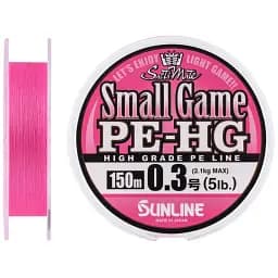 Шнур Sunline S мall Ga мe PE-HG 150 м 0.3/0.098 мм 5 lb/2.1 кг