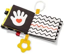 Розвиваюча м'яка книжка BabyOno My Contrast Book - мініатюра 4