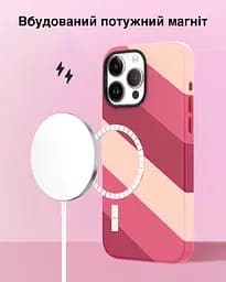 Кольоровий чохол Vokamo для iPhone 15 Plus із магнітом MagSafe Pink (NVK010814) - мініатюра 4