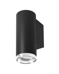 Бра, настінний світильник Goldlux 324764 Turyn GU10 1x10W IP44 BK