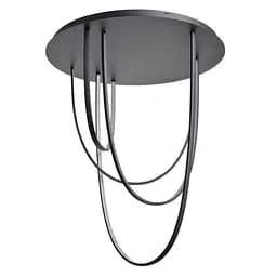 Люстра Brille потолочная лофт LED 96W WW SBK (BL-846C/1)