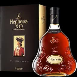 Коньяк Hennessy XO 20 років витримки, в подарунковій упаковці, 40%, 0,7 л (1103)