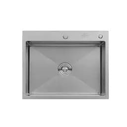 Кухонна мийка Kroner KRP Gebürstet - 6350HM (3.0/1.0 мм) CV031452, Нержавіюча сталь