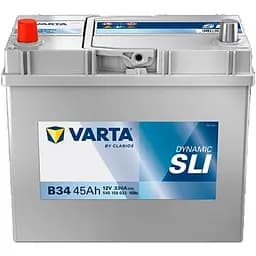 Автомобільний акумулятор Varta Blue Dynamic/SLI 45Ah ASIA +/- 330EN без нижн. бурт B34