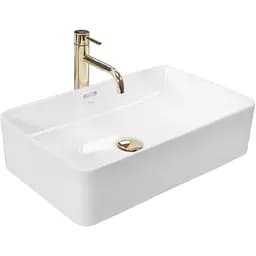 Умивальник Rea Berta 55 накладний білий REA-U5055, Білий