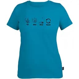 Футболка Fram Eat climb sleep repeat L Синя (1044-id_7849)