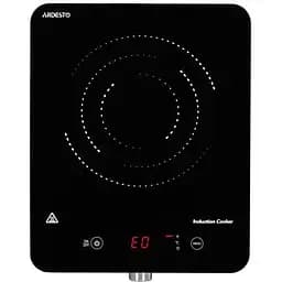 Настільна плита Ardesto ICS-B116, чорний, 1800W, індукційна, сенсорне керування, 1 конфорка 19см, загартоване скло, дисплей,