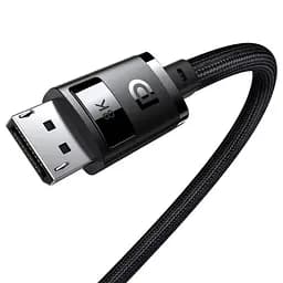 Дата кабель Baseus High Definition Series DP 8K to DP 8K (1.5m) (B00633706111) Cluster Black - мініатюра 2
