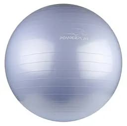 М'яч для фітнесу (фітбол) PowerPlay 4001 Ø75 cm Gymball Sky Blue + помпа (PP_4001_75_Sky_Blue) - мініатюра 2