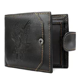 Чоловічий шкіряний гаманець Vintage 9,5х11х2 см acs0018157 - мініатюра 2
