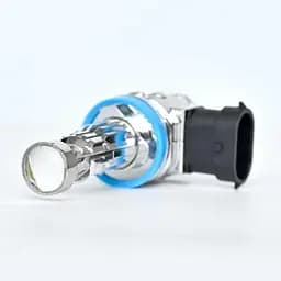 Автомобільні led лампи з лінзою H11, світлодіодні лампочки у фари - н 11 лід лампи - мініатюра 2