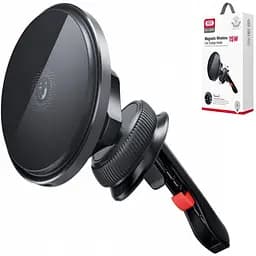 Автотримач XO CX015 Magnetic Wireless 15W для смартфона