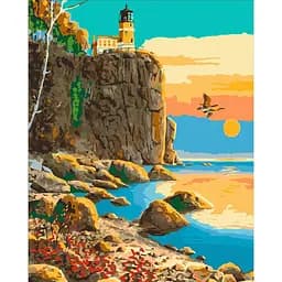 Картина за номерами ArtCraft Маяк Спліт - Рок 40х50 см 10570-AC