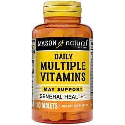Мультивітаміни на кожен день Mason Natural Daily Multiple Vitamins 100 таблеток